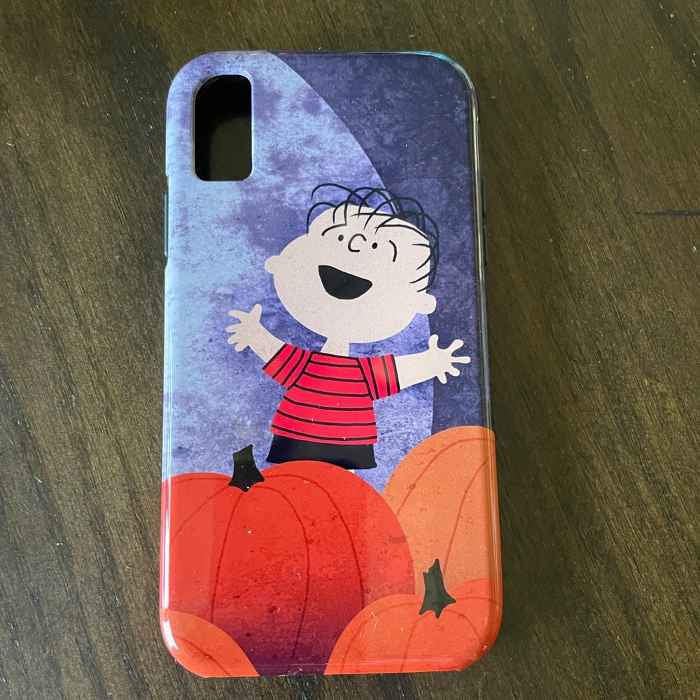 Society6 iPhone XR case Charlie Brown.